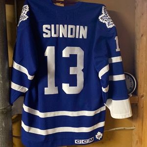 Mats Sundin Toronto Maple Leafs 90s Jersey